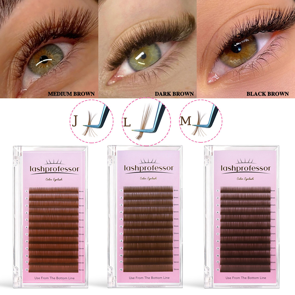 Eyelash Extension For Asian Eyes - Lashprofessor J L M رموش كشميرية