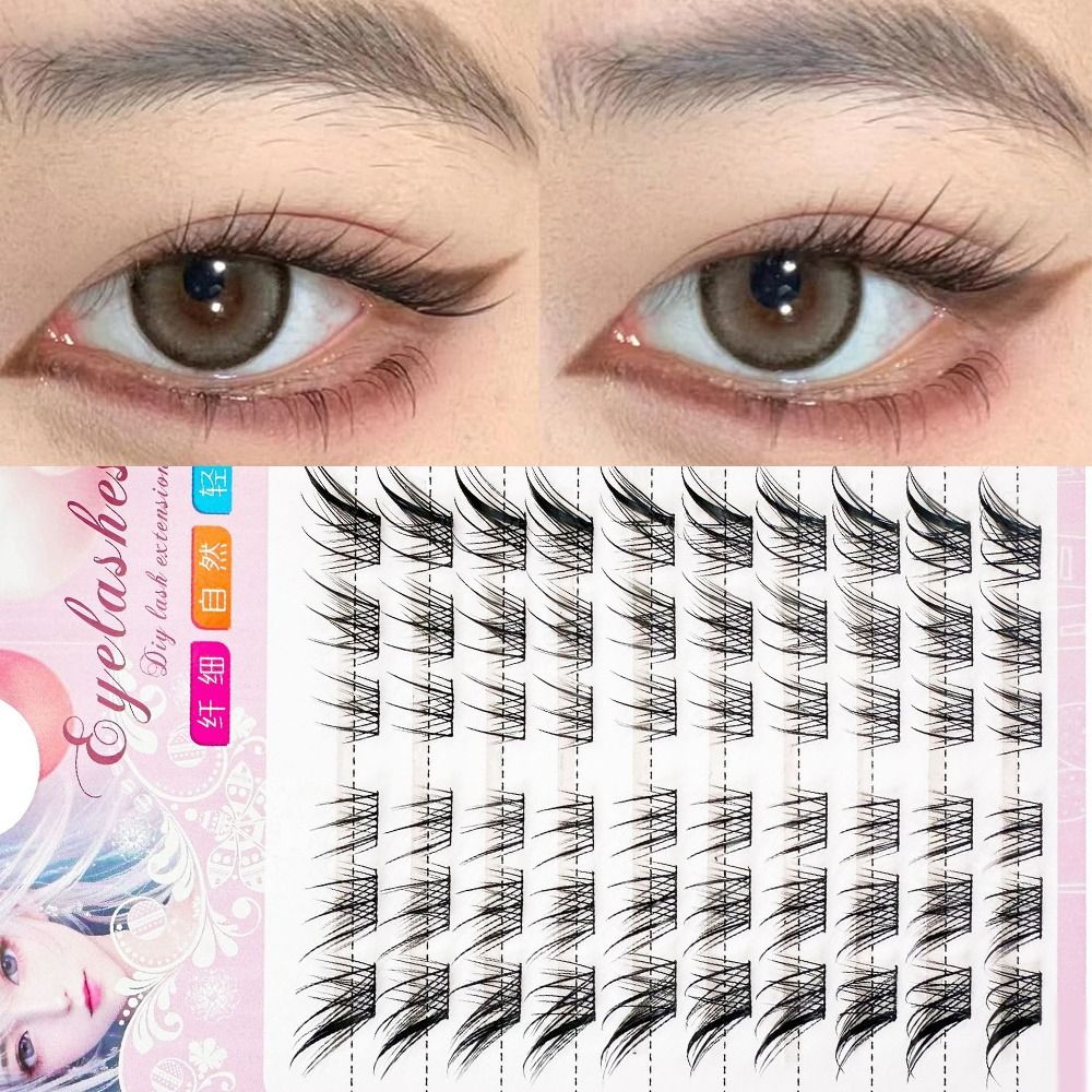 Eyelash Extension For Asian Eyes - ثلاثية الأبعاد القط العين مجموعات جلدة