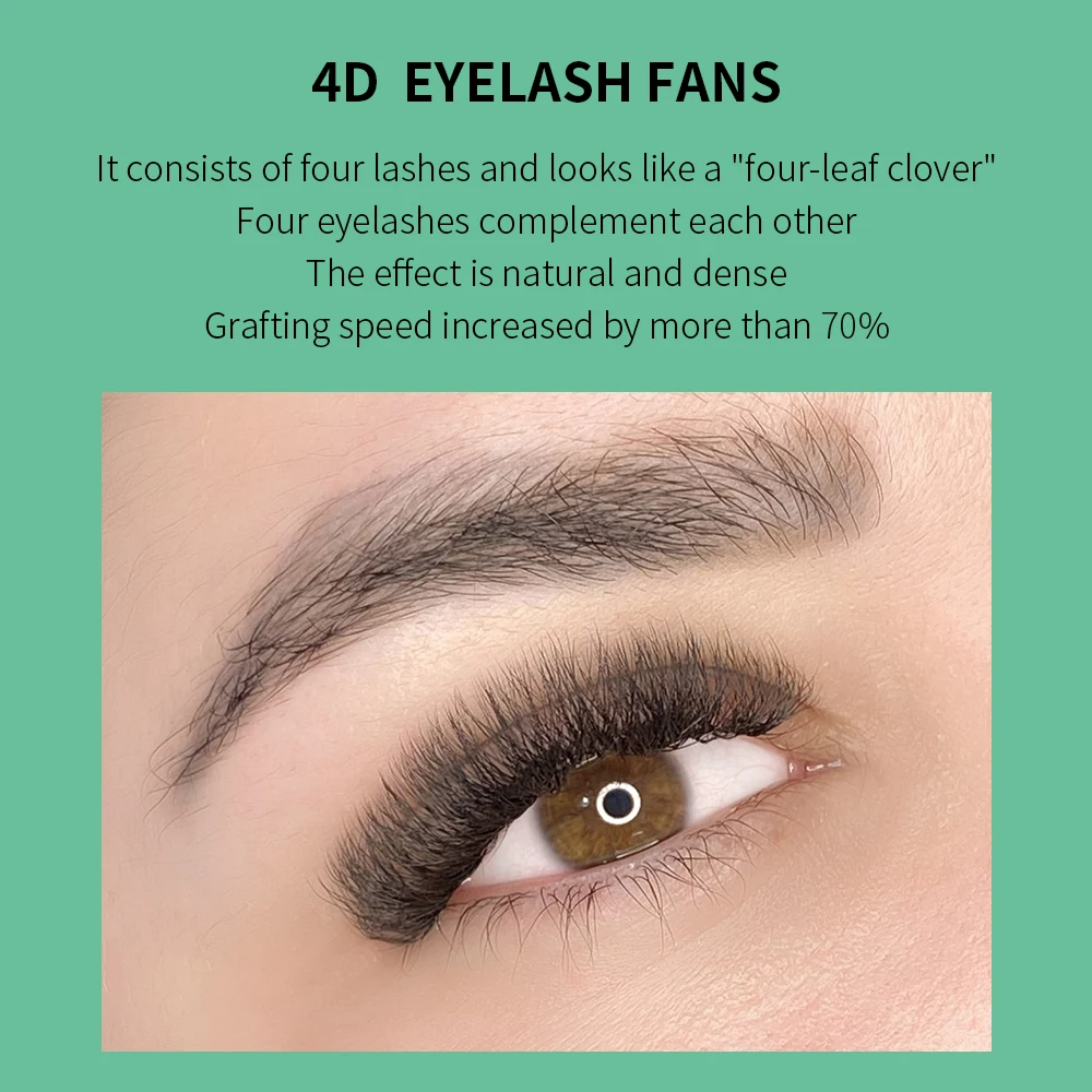 وصلات رموش على شكل W ، حجم مسب - مراجعة Eyelash Extension For Asian Eyes وسعره