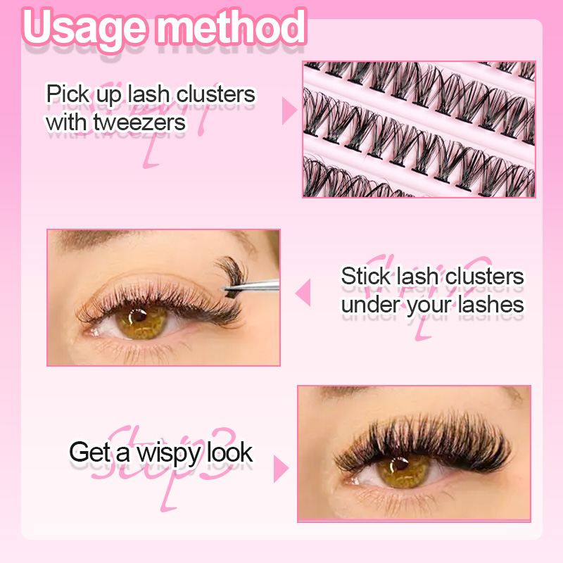 الفردية جلدة رمش tuft 8-16 ملل - مراجعة Eyelash Extension For Asian Eyes وسعره