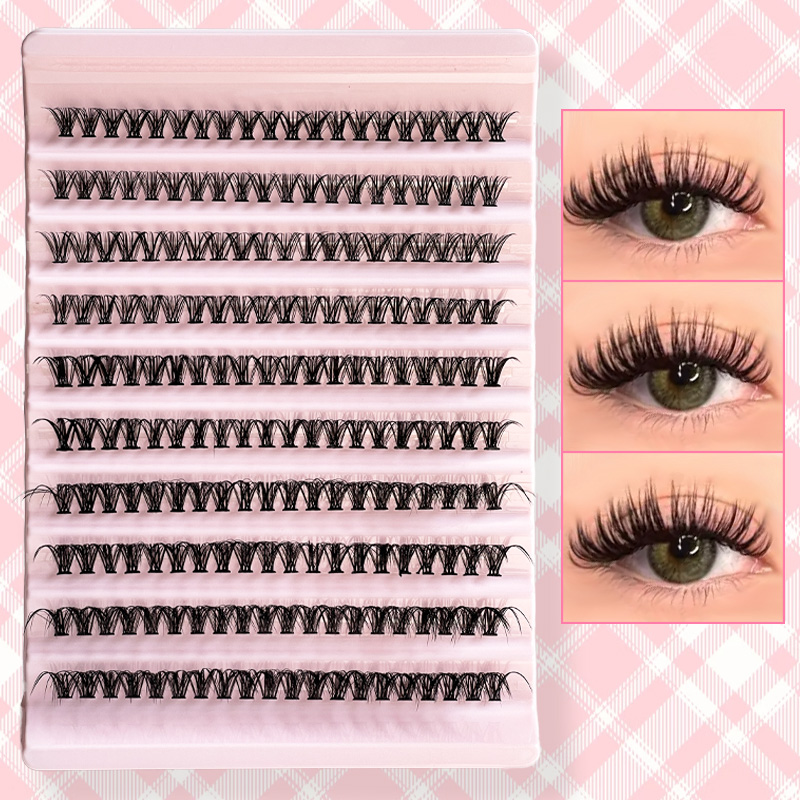 الفردية جلدة رمش tuft 8-16 ملل - مراجعة Eyelash Extension For Asian Eyes وسعره