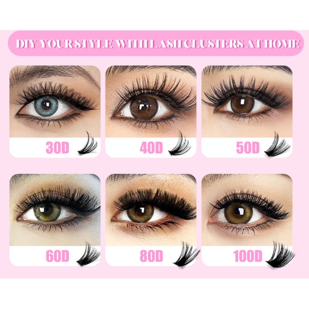 رموش صناعية بطول 9-16 مم، مظهر - مراجعة Eyelash Extension Look وسعره