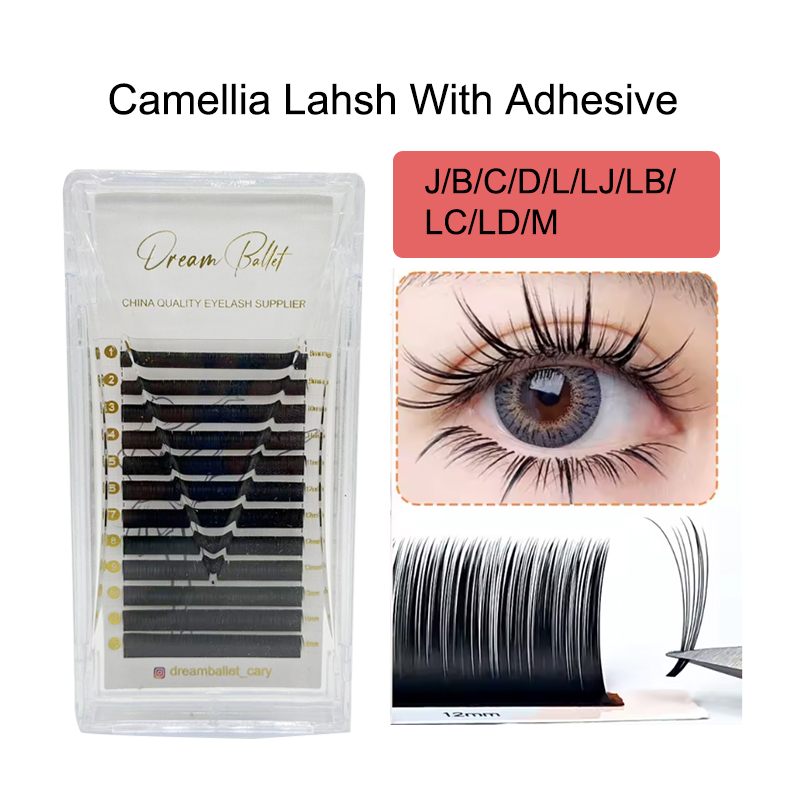 رموش كاميليا من دريم باليت مع  - مراجعة Eyelash Extension Russian وسعره