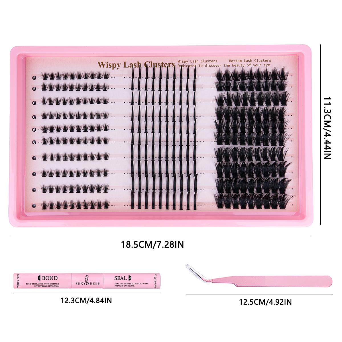 مجموعة وصلات الرموش الطبيعية ل - مراجعة Eyelash Extension For Asian Eyes وسعره