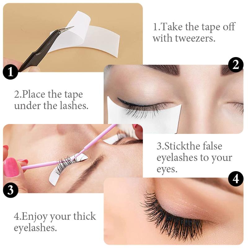 شرائط رغوية غير مهيجة تحت العي - مراجعة Eyelash Extension Eye Irritation وسعره
