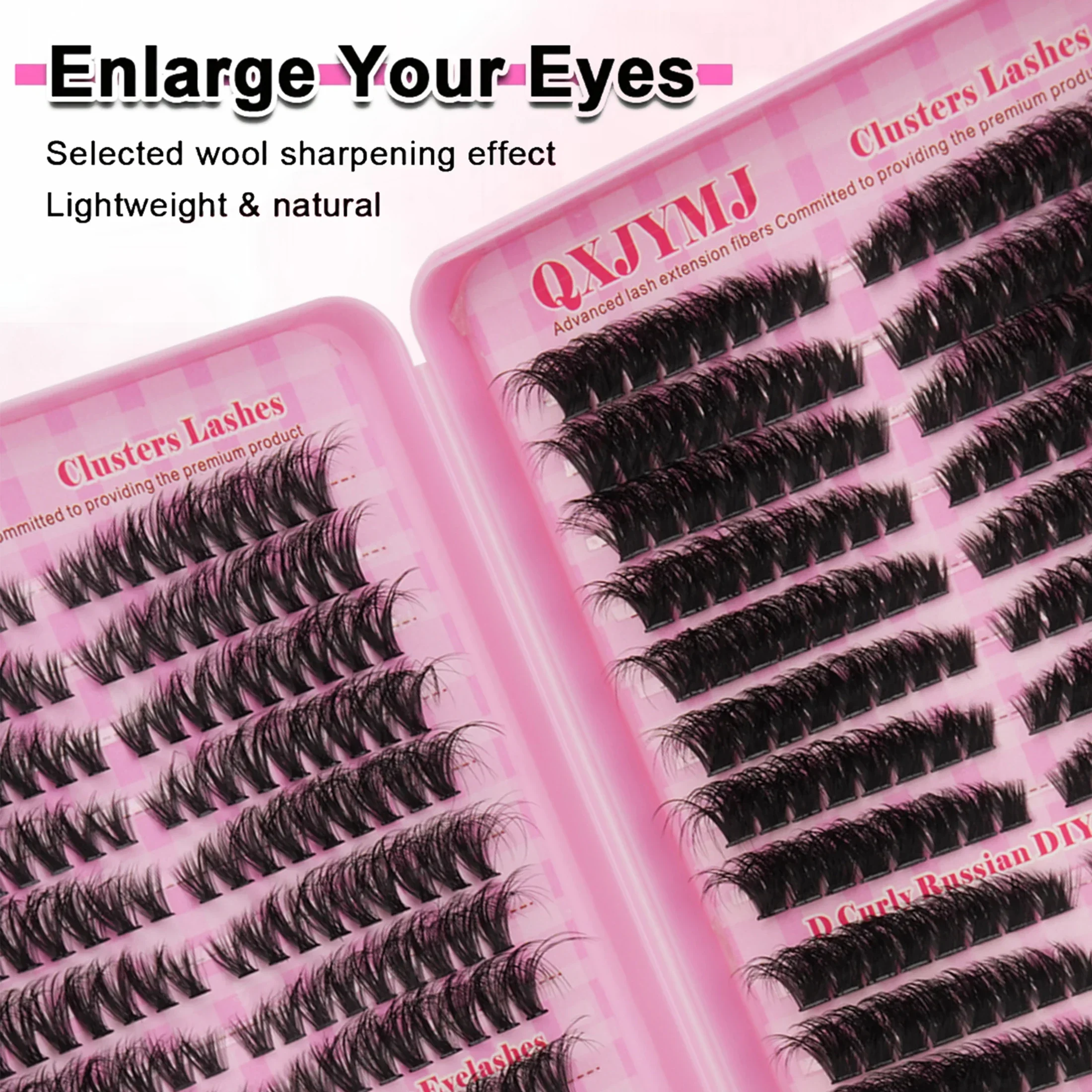 32 صفًا من الرموش الصناعية الر - مراجعة Eyelash Extension Russian وسعره