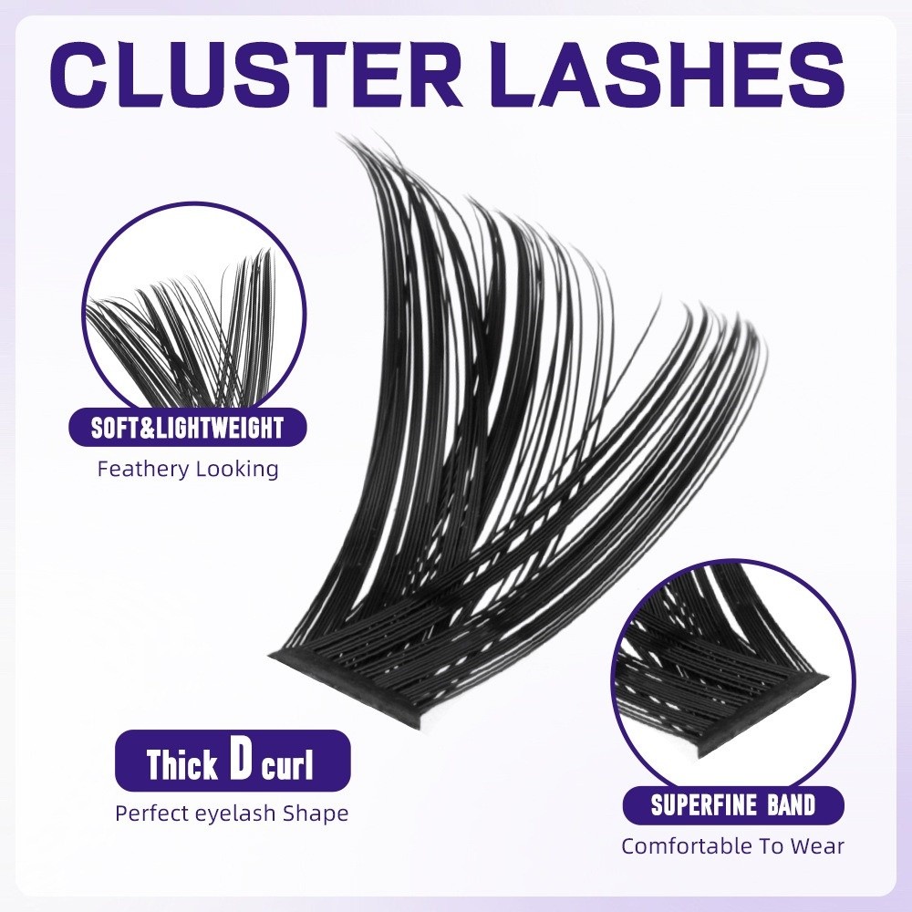 رموش صناعية بطول 8-18 مم، طقم  - مراجعة Eyelash Extension Look وسعره
