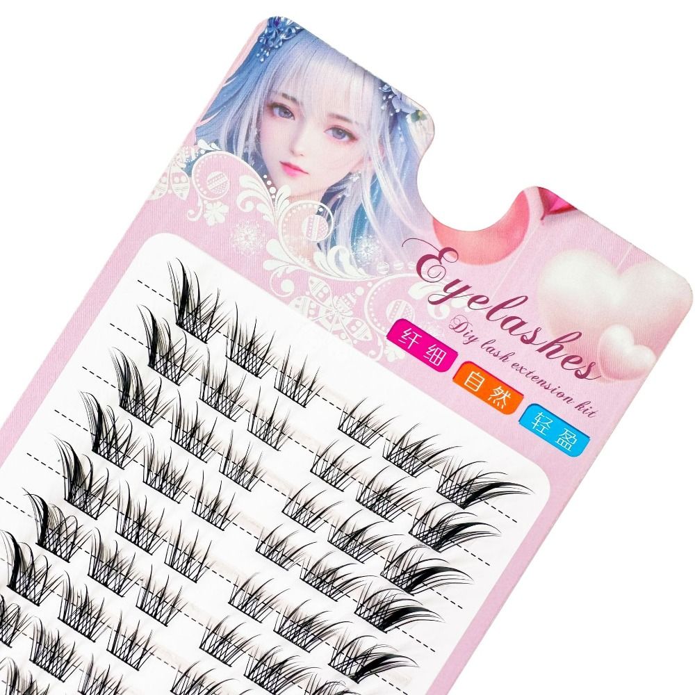 ثلاثية الأبعاد القط العين مجمو - مراجعة Eyelash Extension For Asian Eyes وسعره