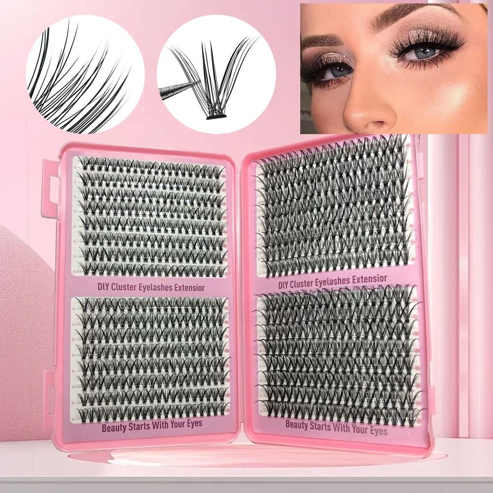 رموش صناعية جديدة سميكة وطويلة - مراجعة Eyelash Extension Look وسعره
